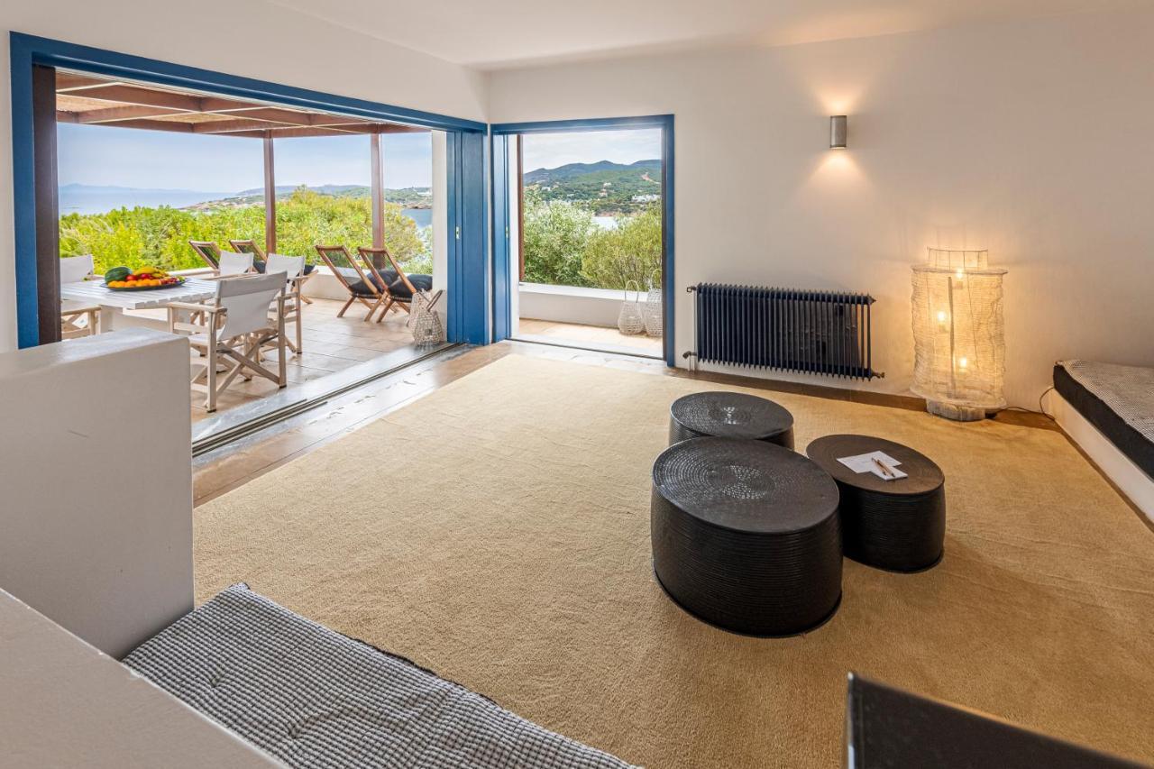 Hidesign Athens Villa In Sounio Sunion Exteriör bild