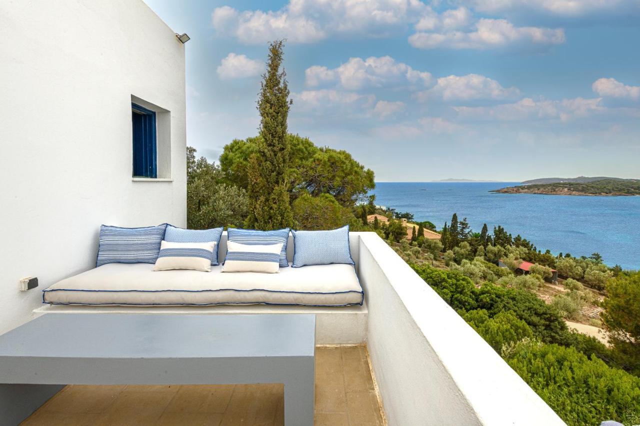 Hidesign Athens Villa In Sounio Sunion Exteriör bild
