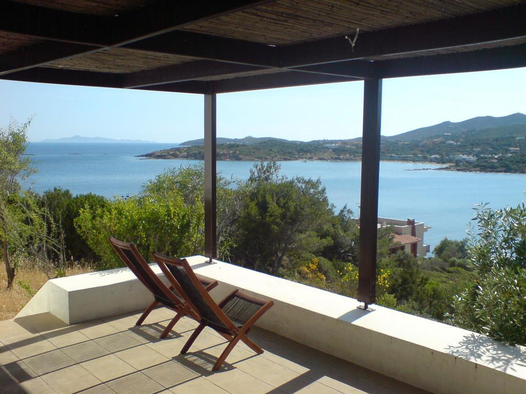 Hidesign Athens Villa In Sounio Sunion Exteriör bild