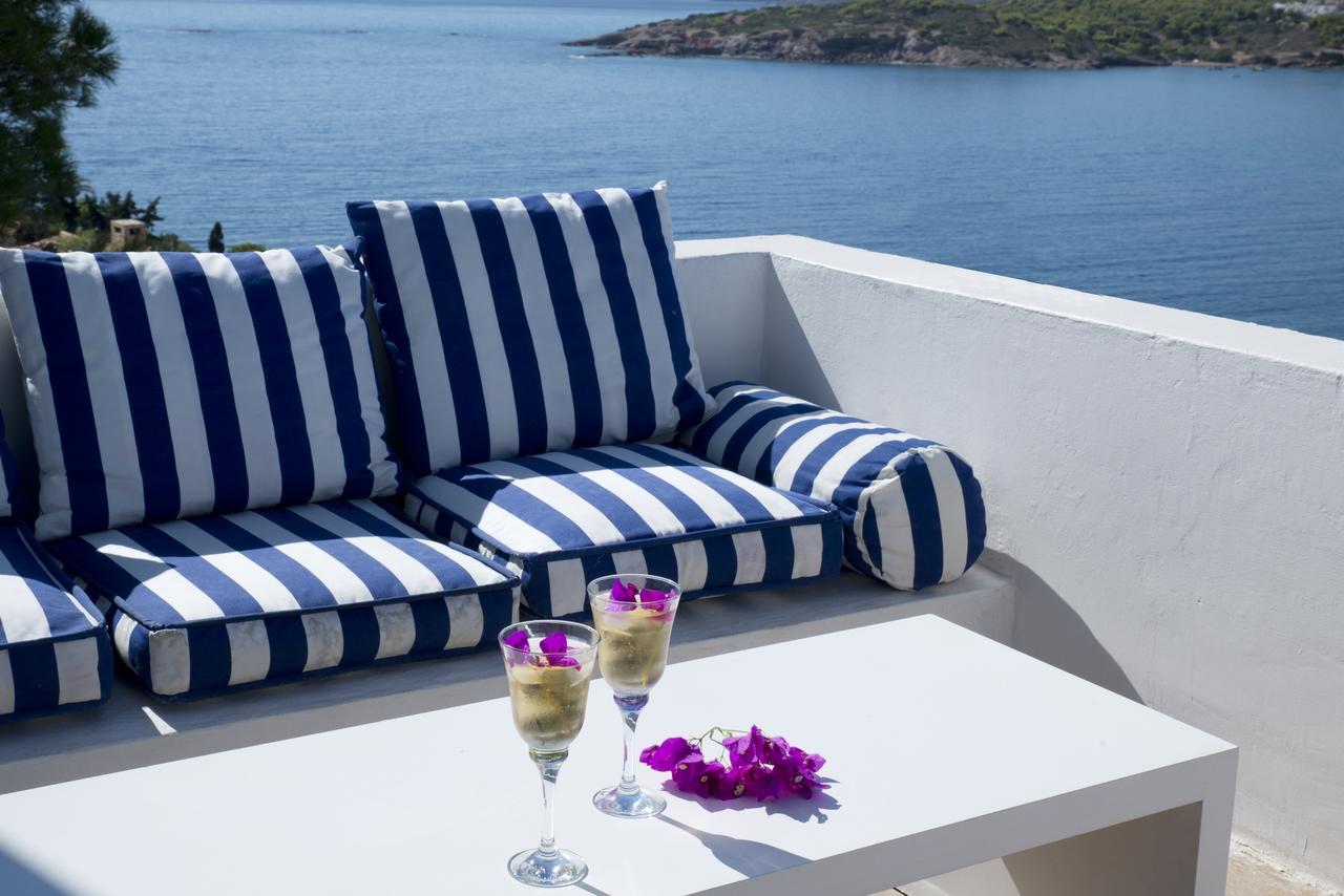 Hidesign Athens Villa In Sounio Sunion Exteriör bild